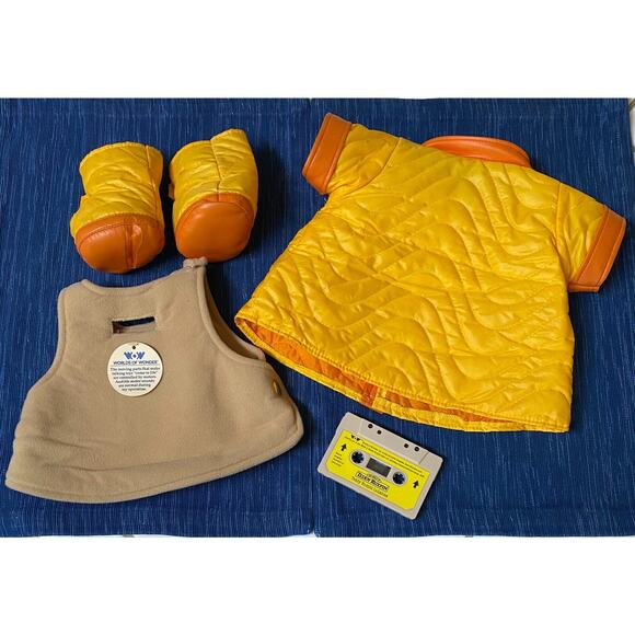 Vintage 1985 Teddy Ruxpin Outfit Worlds of Wonder Lot 15B - Picture 2 of 2